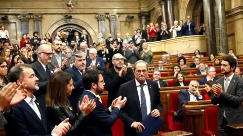 El presidente de la Generalitat de Catdaluña, Quim Torra El presidente de la Generalitat de Catdaluña, Quim Torra