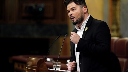 Gabriel Rufi&aacute;n (ERC) en el Congreso de los Diputados