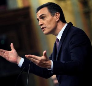 El candidato a la Presidencia, Pedro Sánchez El candidato a la Presidencia, Pedro Sánchez