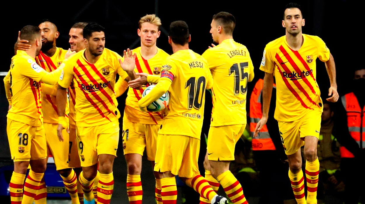 Goles de Espanyol 2- 2 FC Barcelona de la jornada 19 de LaLiga Santander Goles de Espanyol 2- 2 FC Barcelona de la jornada 19 de LaLiga Santander