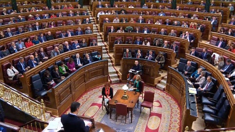 Diputados en el congreso el d&iacute;a de la investidura