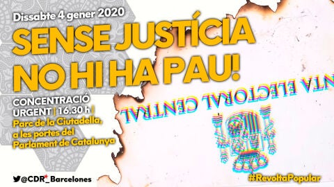  CDR, Omnium y la ANC convocan concentraciones esta tarde