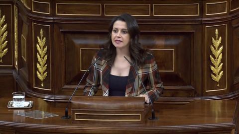 In&eacute;s Arrimadas: "Este acuerdo infame no es con el que se presentaron a las elecciones"