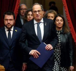 El presidente de la Generalitat de Catdaluña, Quim Torra El presidente de la Generalitat de Catdaluña, Quim Torra
