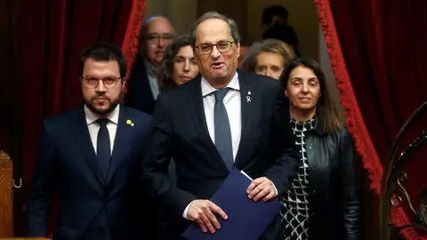 El presidente de la Generalitat de Catdaluña, Quim Torra El presidente de la Generalitat de Catdaluña, Quim Torra