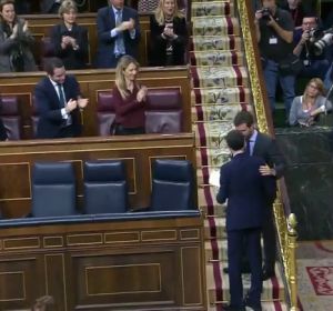 Casado y Arrimadas felicitan a UPN por su intenvención en la investidura Casado y Arrimadas felicitan a UPN por su intenvención en la investidura