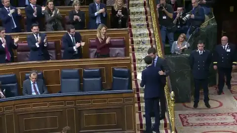 Casado y Arrimadas felicitan a UPN por su intenvención en la investidura Casado y Arrimadas felicitan a UPN por su intenvención en la investidura