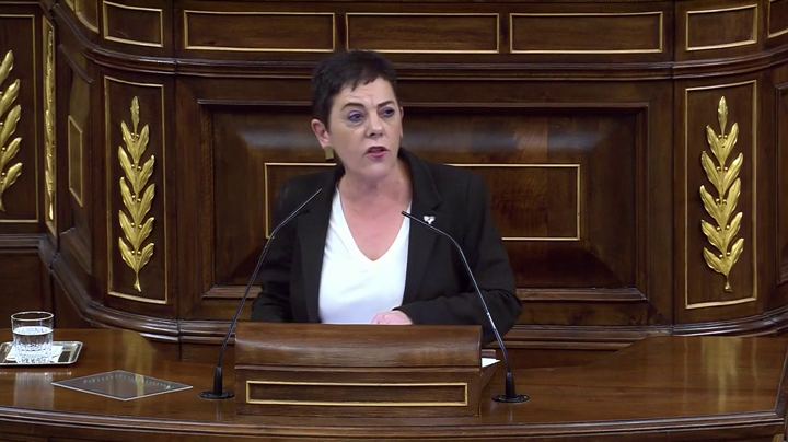 Mertxe Aizpurua (EH Bildu): "Para la convivencia hay que acabar con el alejamiento y dispersión de los presos vascos" Mertxe Aizpurua (EH Bildu): "Para la convivencia hay que acabar con el alejamiento y dispersión de los presos vascos"