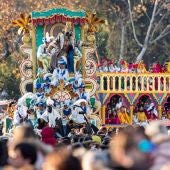 Imagen de archivo de la cabalgata de Reyes en Sevilla