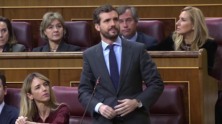 Casado recrimina a Sánchez y Batet su inmovilismo ante la "intervención nauseabunda de Bildu" Casado recrimina a Sánchez y Batet su inmovilismo ante la "intervención nauseabunda de Bildu"