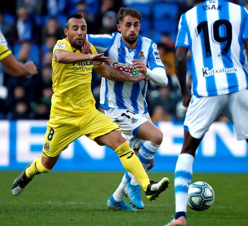El Villarreal remonta a la Real y sigue de dulce en San Sebastián El Villarreal remonta a la Real y sigue de dulce en San Sebastián