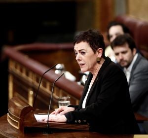 La portavoz de EH Bildu en el Congreso, Mertxe Aizpurua La portavoz de EH Bildu en el Congreso, Mertxe Aizpurua
