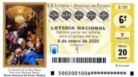 Loter&iacute;a de El Ni&ntilde;o 2020.