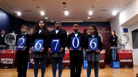 El 26706, tercer premio del sorteo de El Ni&ntilde;o