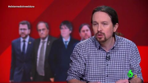 Pablo Iglesias, sobre un posible refer&eacute;ndum: "Cuando se llegue a un acuerdo habr&aacute; que preguntar a la ciudadan&iacute;a en Catalu&ntilde;a"