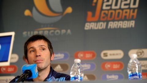 Albert Celades, en rueda de prensa en Arabia Saud&iacute;