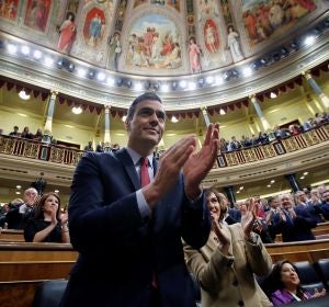 Pedro Sánchez en el Congreso de los Diputados Pedro Sánchez en el Congreso de los Diputados