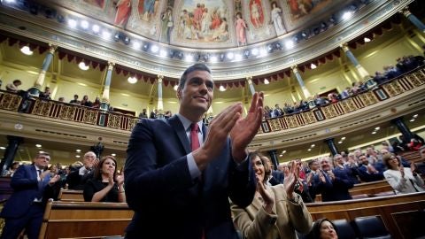 Pedro S&aacute;nchez en el Congreso de los Diputados