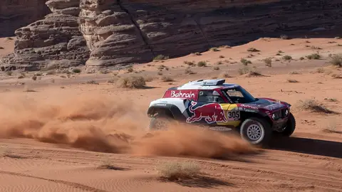 Etapa 4 Rally Dakar 2020: Carlos Sainz, en acción en el Dakar Carlos Sainz, en acción en el Dakar