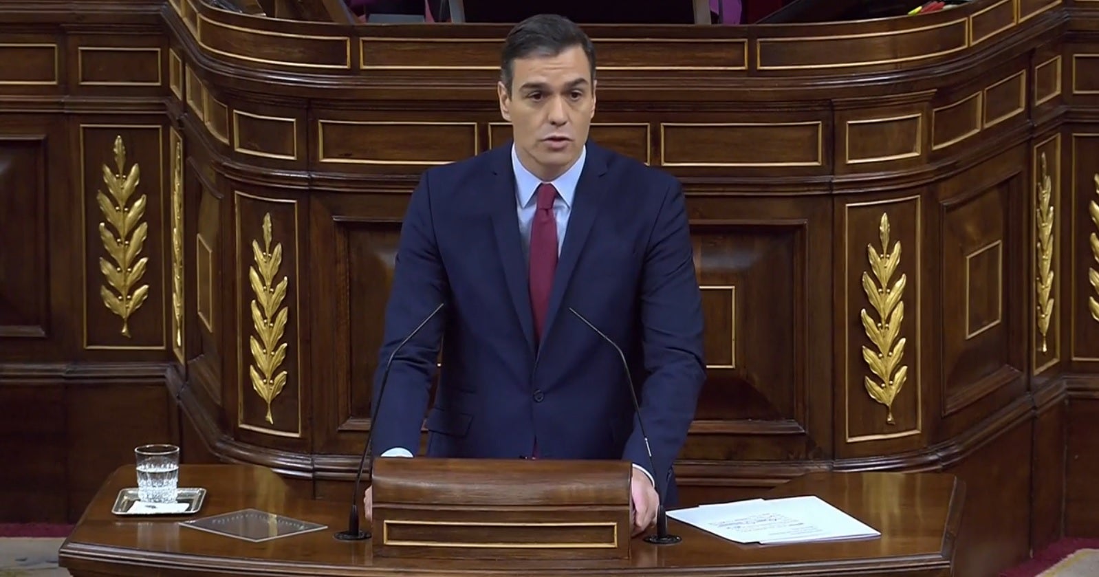 Pedro Sánchez: "La coalición PSOE-Podemos es la única opción de gobierno posible" Pedro Sánchez: "La coalición PSOE-Podemos es la única opción de gobierno posible"