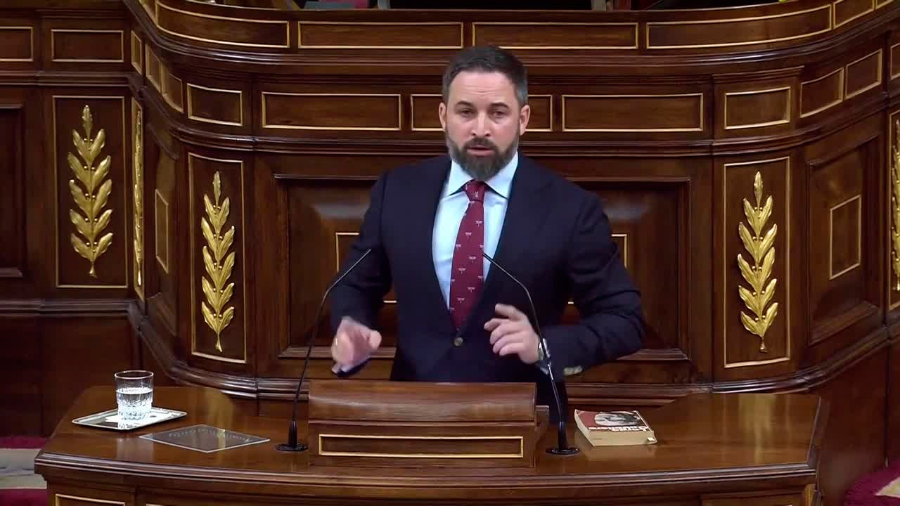Santiago Abascal: "Pedro Sánchez ha usado las instituciones para ganar las elecciones" Santiago Abascal: "Pedro Sánchez ha usado las instituciones para ganar las elecciones"