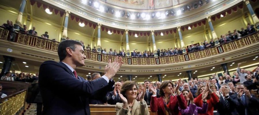 Pedro Sánchez investido presidente Pedro Sánchez investido presidente