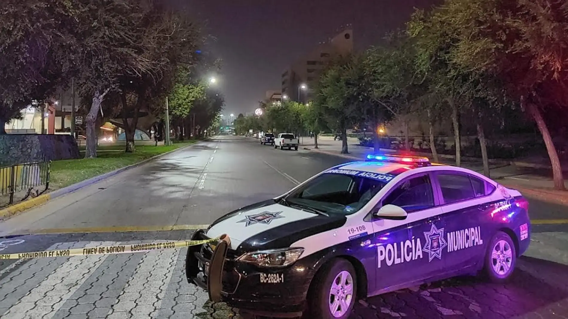 Imagen de archivo de un coche de Policía en México