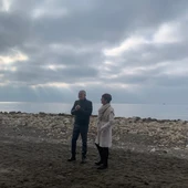 María Gámez y Ángel González María Gámez y Ángel González