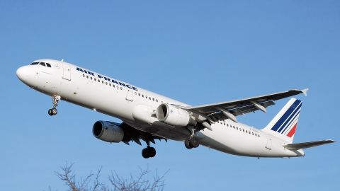 Un avi&oacute;n de Air France