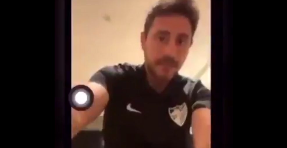 La Policía investiga la difusión del vídeo íntimo de Víctor, entrenador del Málaga CF La Policía investiga la difusión del vídeo íntimo de Víctor, entrenador del Málaga CF