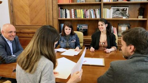 Reuni&oacute;n entre PSOE y Unidas Podemos