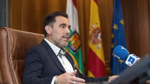 El presidente del Parlamento de La Rioja, Jesús María García El presidente del Parlamento de La Rioja, Jesús María García