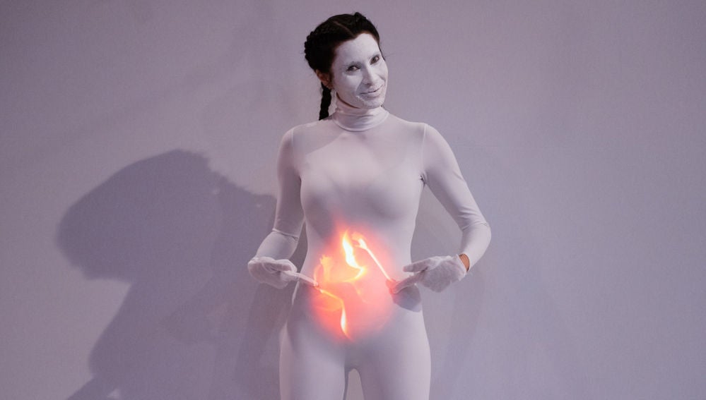 El cuerpo de Pilar Rubio se convierte en un sorprendente lienzo en 'El Hormiguero 3.0'