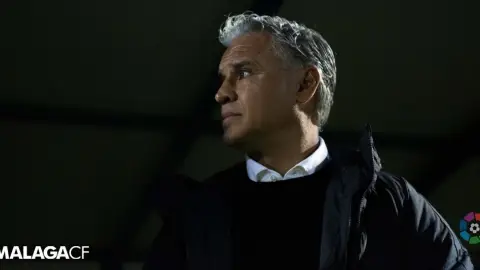 Sergio Pellicer, entrenador del Málaga CF Sergio Pellicer, entrenador del Málaga CF