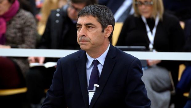 Josep Lluís Trapero, al comienzo del juicio por la actuación de los Mossos en el "procés" Josep Lluís Trapero, al comienzo del juicio por la actuación de los Mossos en el "procés"