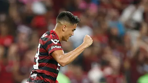 Reinier en un partido con el Flamengo Reinier en un partido con el Flamengo