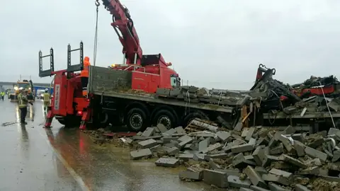 Accidente de tráfico en Osera de Ebro Accidente de tráfico en Osera de Ebro