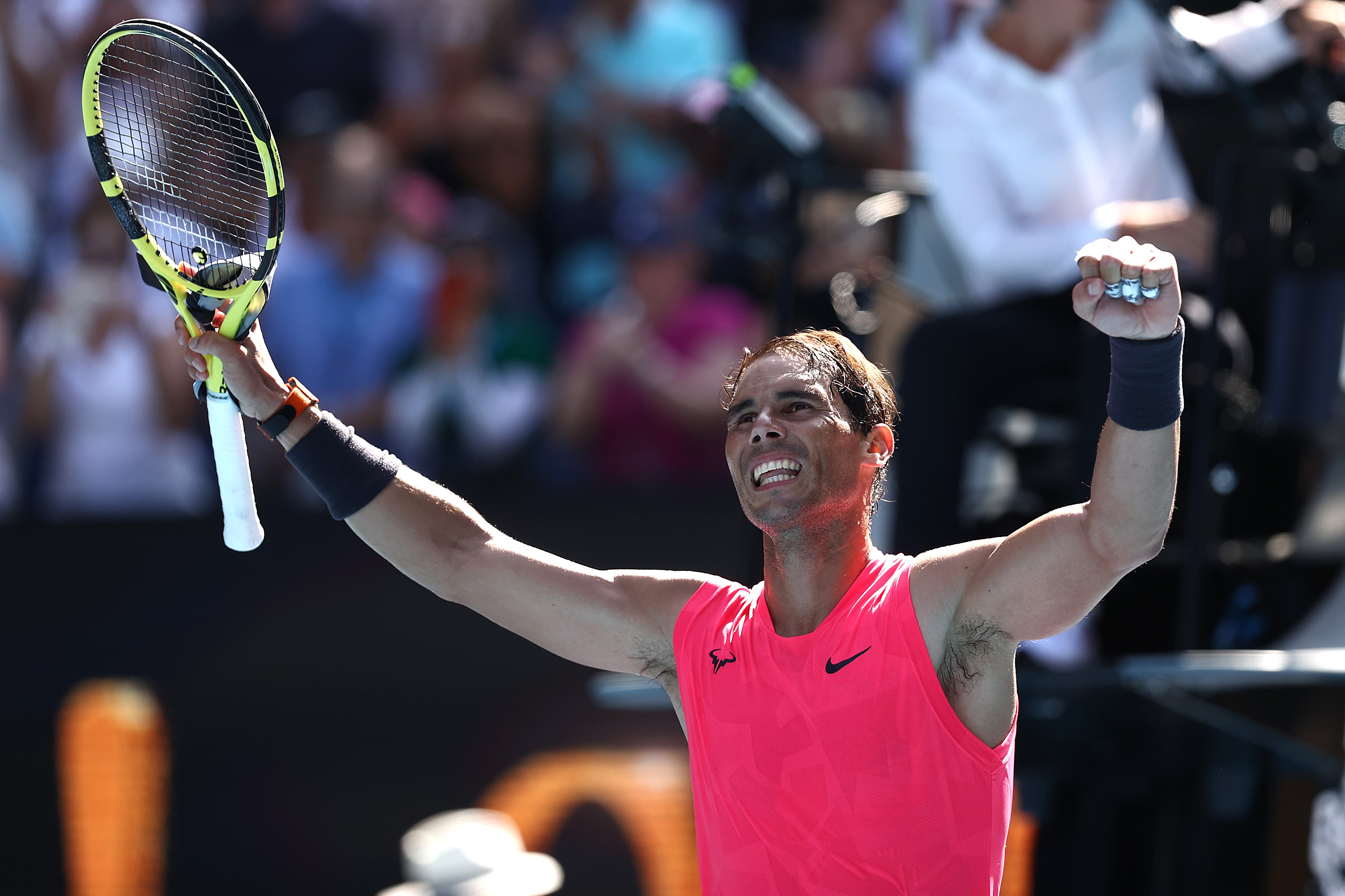 Nadal se estrena en el Open de Australia con un cómodo triunfo ante Dellien Nadal se estrena en el Open de Australia con un cómodo triunfo ante Dellien