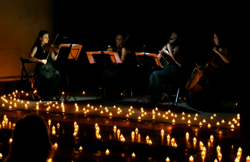 Candlelight, la magia de la música clásica a la luz de las velas que recorre el mundo Candlelight, la magia de la música clásica a la luz de las velas que recorre el mundo