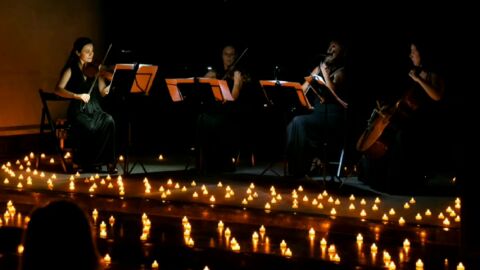 M&uacute;sica cl&aacute;sica a la luz de las velas en el espect&aacute;culo 'Candlelight'