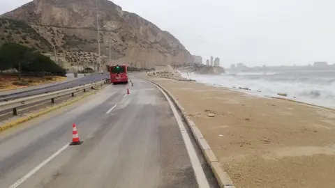 Temporal de invierno Precaución en carretera