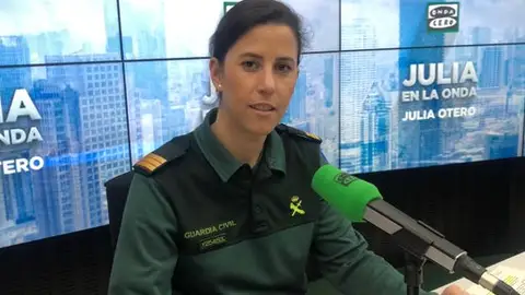 Ana Prieto, sargento del Seprona. Ana Prieto, sargento del Seprona.