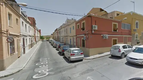 Calle Burgos de Aspe. Calle Burgos de Aspe.