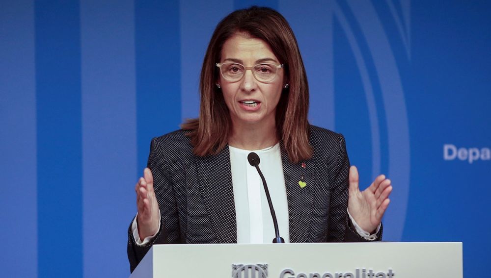 La portavoz del Govern catalán, Meritxell Budó