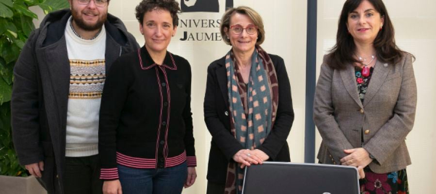 La alcaldesa de Onda visita la Universitat Jaume I La alcaldesa de Onda visita la Universitat Jaume I