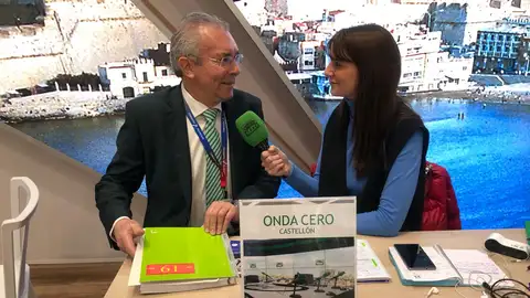 Joan Serafí Bernat, director general de Aerocas en FITUR 2020 .