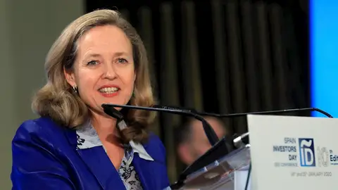 La vicepresidenta económica, Nadia Calviño La vicepresidenta económica, Nadia Calviño
