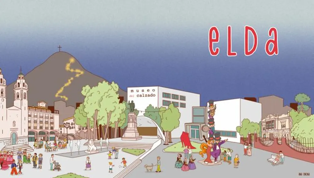 Nueva imagen turística de Elda presentada en Fitur 2020.