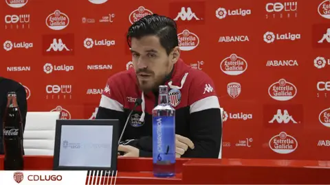 El central ilicitano, Josete Malagón, futbolista del CD Lugo. ELCHE CF