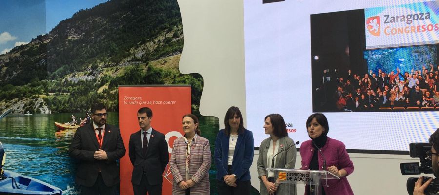 Celebración del día de Zaragoza en FITUR Celebración del día de Zaragoza en FITUR